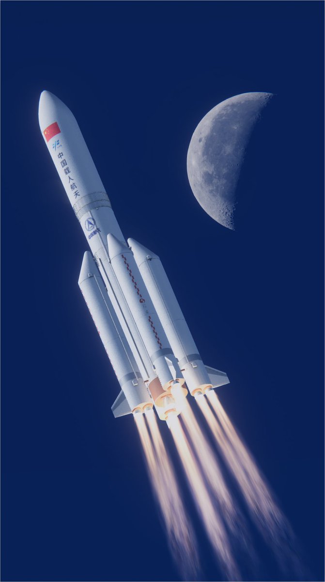 fatyurilover300's tweet photo. long march 5B i love you please deorbit into my house https://t.co/AbSjG06OsD
