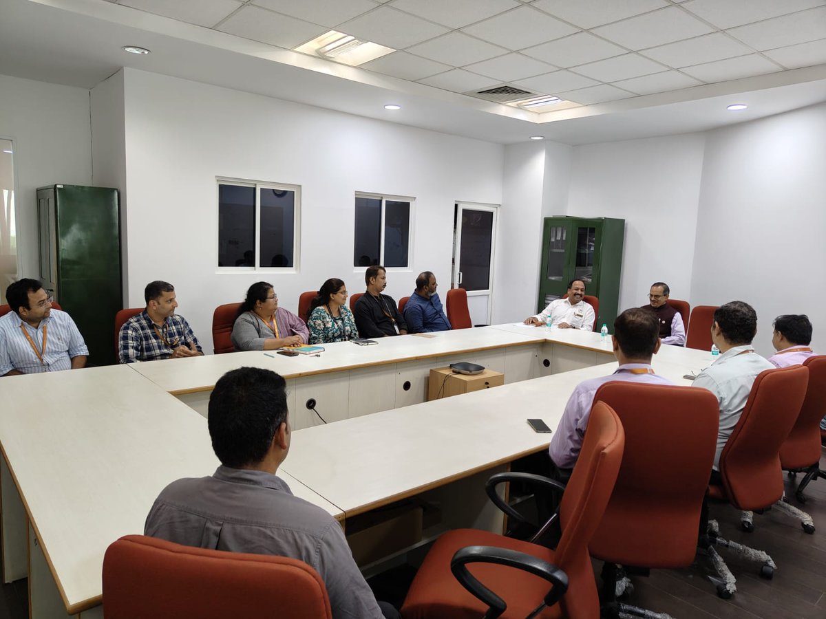 DampMahe's tweet photo. Snapshots from the Visit of Respected Pro VC Dr. Narayana Sabhahit to MIAP on 17th June 2026. Dr. Sabhahit interacted with the faculty and reviewed the progress made by MIAP and offered his best wishes and continued support for the future endeavours of the institute. https://t.co/LDncCiQpKM