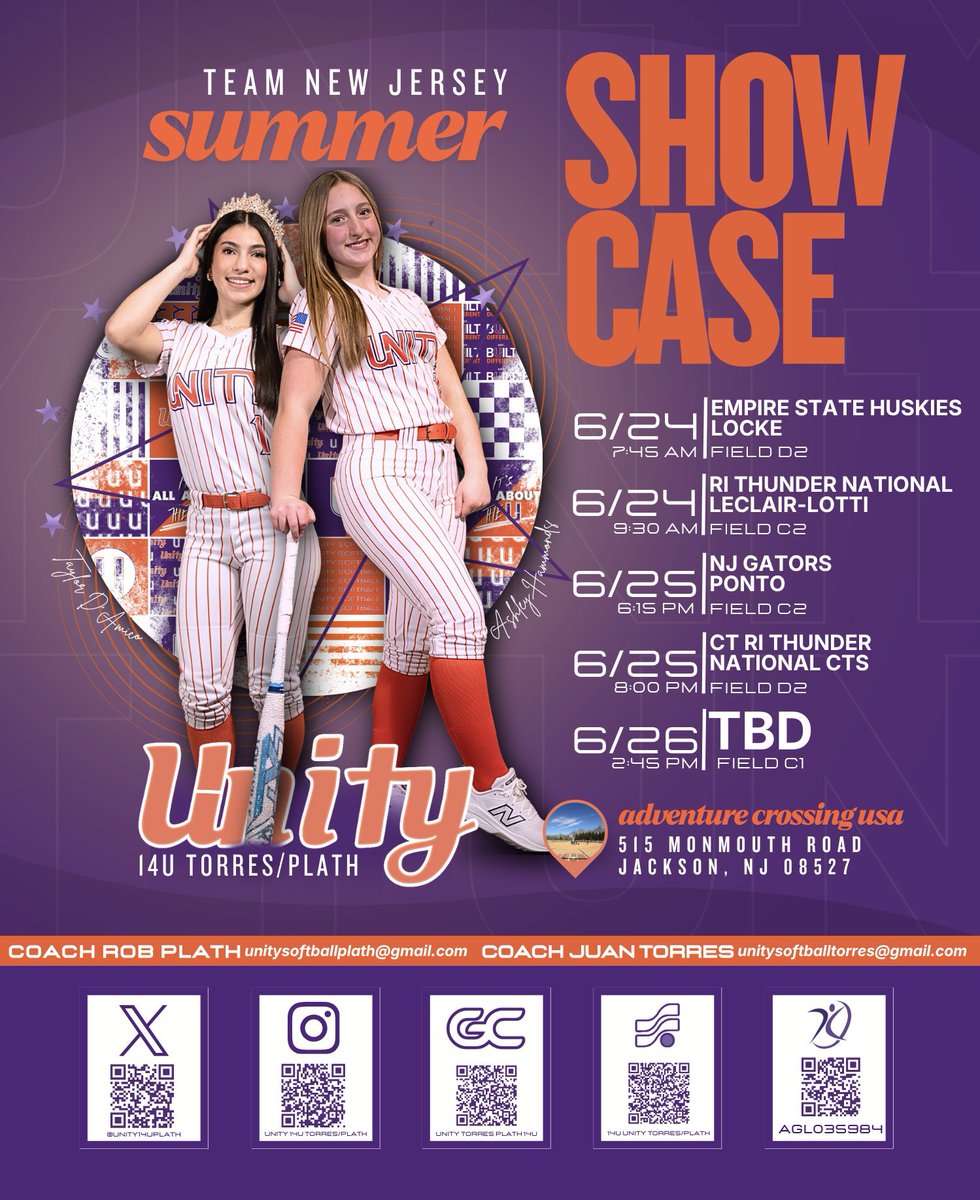 TaylorDAmico29's tweet photo. So proud of @Unity14uPlath for a great team effort in Virginia this weekend. I was able to contribute in RF and 2B, and had 7 hits and 5 SB. Excited to play in Team NJ Showcase Wednesday! Come see us! 

@CoastRecruits @LineDsoftball @SBRRetweets @d1fastpitch1 https://t.co/u9RK0tmpO4