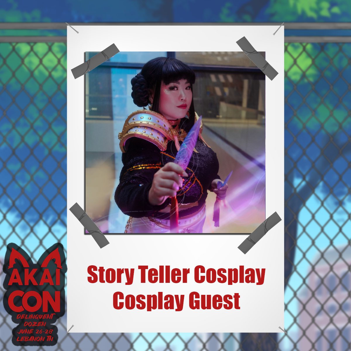 AkaiConOfficial's tweet photo. Part one of our amazing Cosplay guest group! 
Story Teller Cosplay, Catnip Cosplay, AaronKGaines and BamHendrix https://t.co/7ZY6FXs1UD