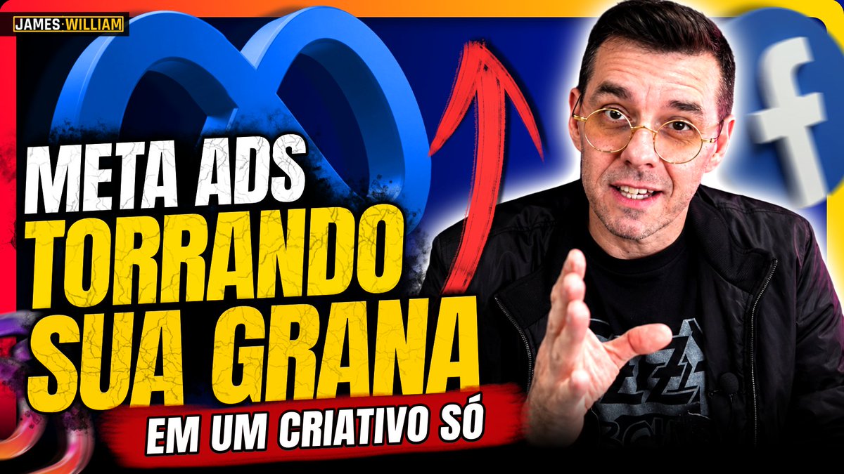 jameswillmit's tweet photo. Meta está DESPERDIÇANDO seu ORÇAMENTO em um criativo só? https://t.co/Htk0KhfQSi via @YouTube https://t.co/K5wIEjctyV