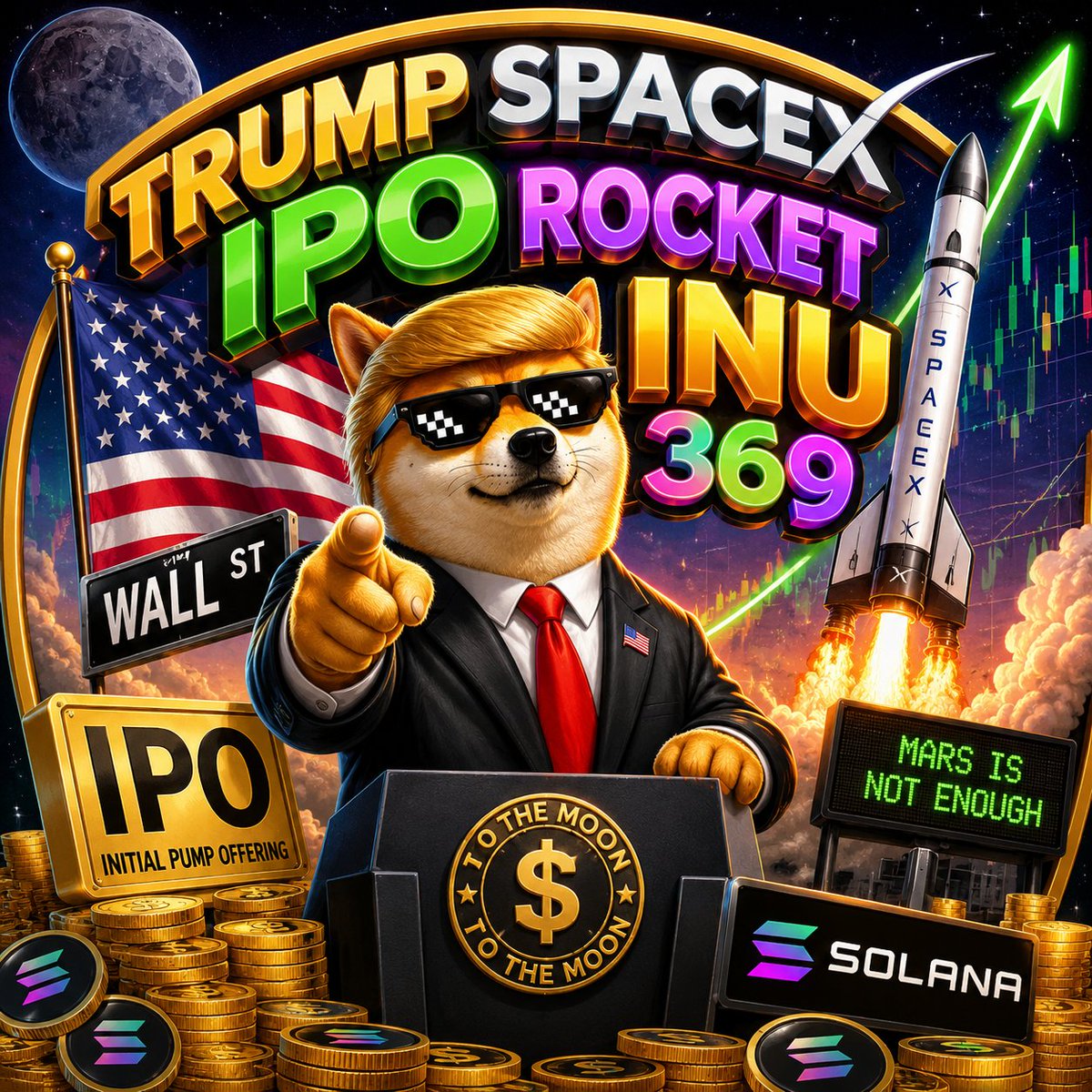 cleanplanetsol's tweet photo. They made Obama Sonic Inu. We made TRUMP SPACEX IPO INU 369. The final boss of search bar coins.

D91SBb5yxUuQ77gxETNX9186tJ8Y5NwopZfxtUDMpump https://t.co/cKp3eUu1d1