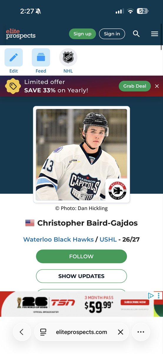 MMGradBoysEASHL's tweet photo. This could be a good pick up for the @monctonwildcats. Adding an 18yo 6’2 LHD at 181lbs will not hurt them.
Pretty solid stats.
@MonctonWildcast #qmjhl #lhjmq https://t.co/xsMqURSulB