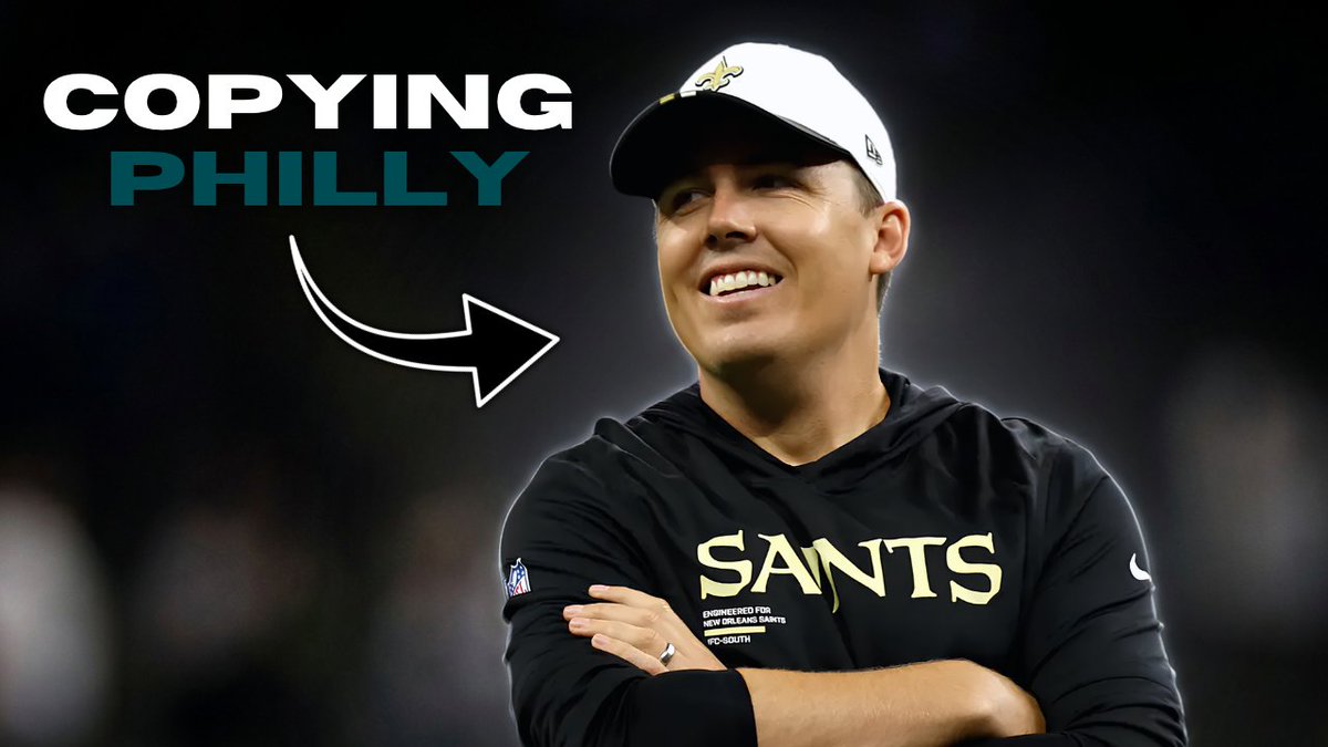 kierandrover's tweet photo. This year's postseason sleeper: New Orleans Saints

My latest video for @turfdnfl is about Kellen Moore rebuilding his 2024 Eagles offence in New Orleans - and whether Tyler Shough is the right QB.

🔗⬇️ https://t.co/Is12qL90y7