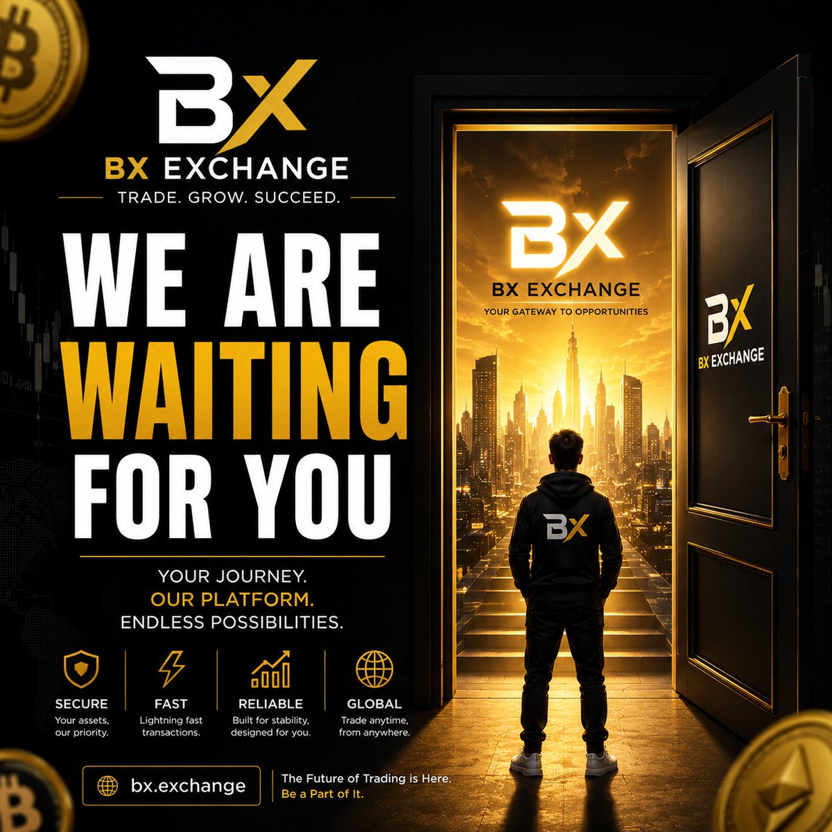 bynix_official's tweet photo. Your next opportunity is one step away
Trade smarter. Grow faster
BX Exchange is waiting for you

 #BXExchange #Bitcoin #Crypto #BTC #Ethereum #Solana #Altcoins #CryptoCommunity #Web3 https://t.co/7q49Ya2cwx