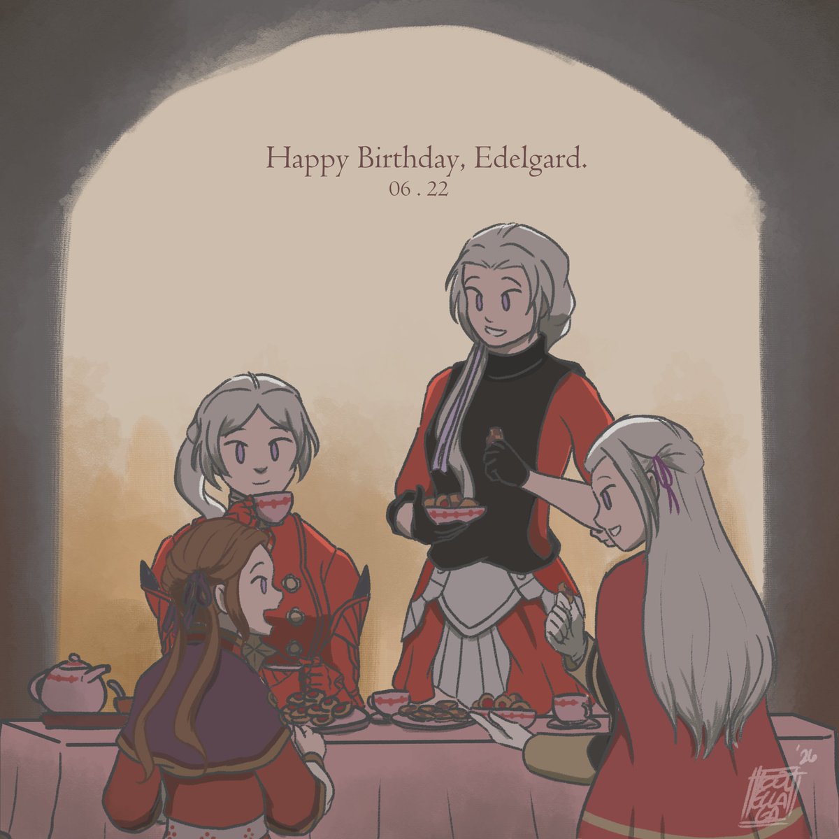 daneicole's tweet photo. better late than never...Happy Birthday, Edelgard!

#エーデルガルトフォンフレスベルグ生誕祭2026
#FE3H https://t.co/0n77o6JFEC