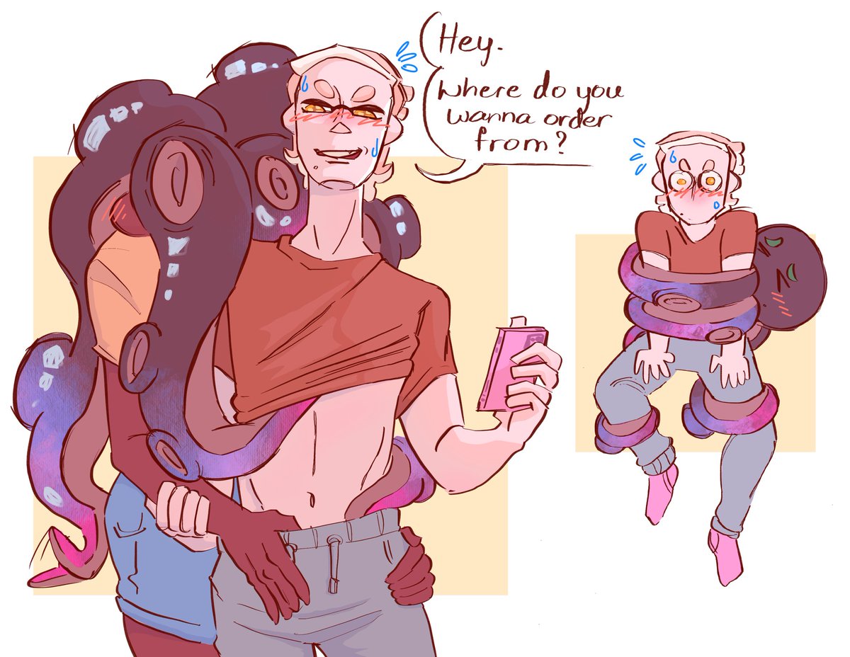 merladebread's tweet photo. Living with a perverted octopus 
#pearlina https://t.co/vEA0jTyBcU