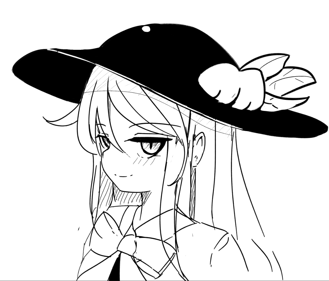 brodall_pixel's tweet photo. ジト目天子はかわいいね https://t.co/jhSKWrZ0vQ