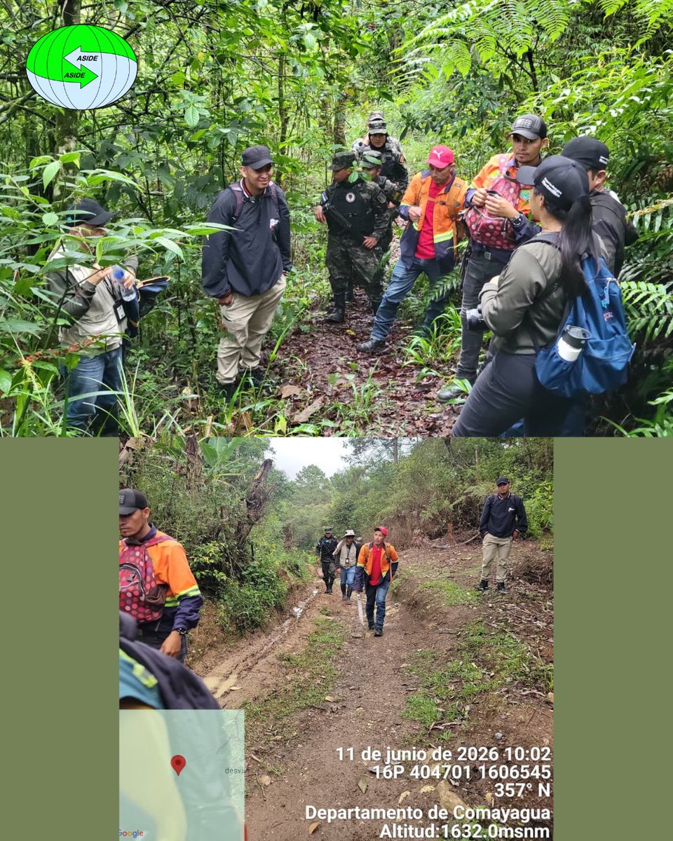 HondurasAside's tweet photo. ✅Participamos en Patrullaje Interinstitucional en la Microcuenca Calan dentro de la Reserva Biológica Montecillos.
En el patrullaje participarón: 
*ICF
*UMA 
*Aguas de Siguatepeque
*Ministerio Público
*Militares del Primer Batallón de Ingenieros 
*ASIDE https://t.co/gsWm6oFGth