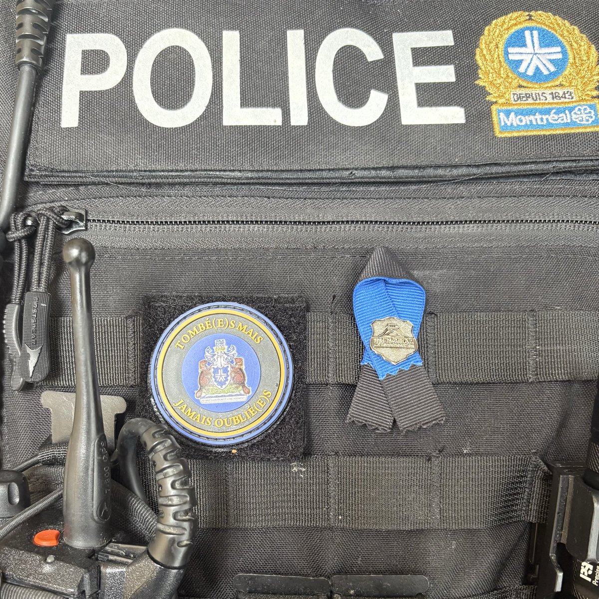 Police Montréal tweet media