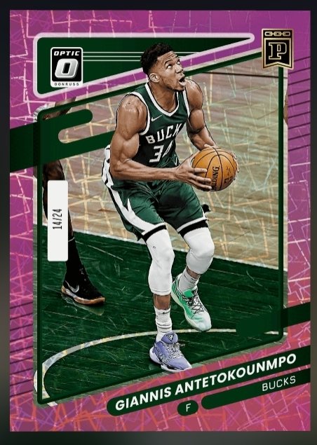 Dhaji24's tweet photo. Essentially we could be seeing these too All Stars as the major pieces to a trade between the Bucks and Celtics happening before the draft tomorrow night.Both teams will make out due to the fact both are serious impact players.The reason I chose these too digital cards is because of a post I saw yesterday kind of talking down on Panini BC and how or why someone would position a PBC NFT over say a Top Shot moment/video.I do enjoy watching moments and see there value.Having said that I also love looking at my PBC cards and appreciate there artistic beauty equally.Color way,,animation,quality of photo etc. The pic of Giannis is incredible,in awe of what he's done in the weight room improving his body over the years.The Zebra print on the Jaylen card,the animation when you move it on your device hits different than just a screenshot.Just showing the dynamic quality of a few of my fav cards on a day when these two might be linked forever!