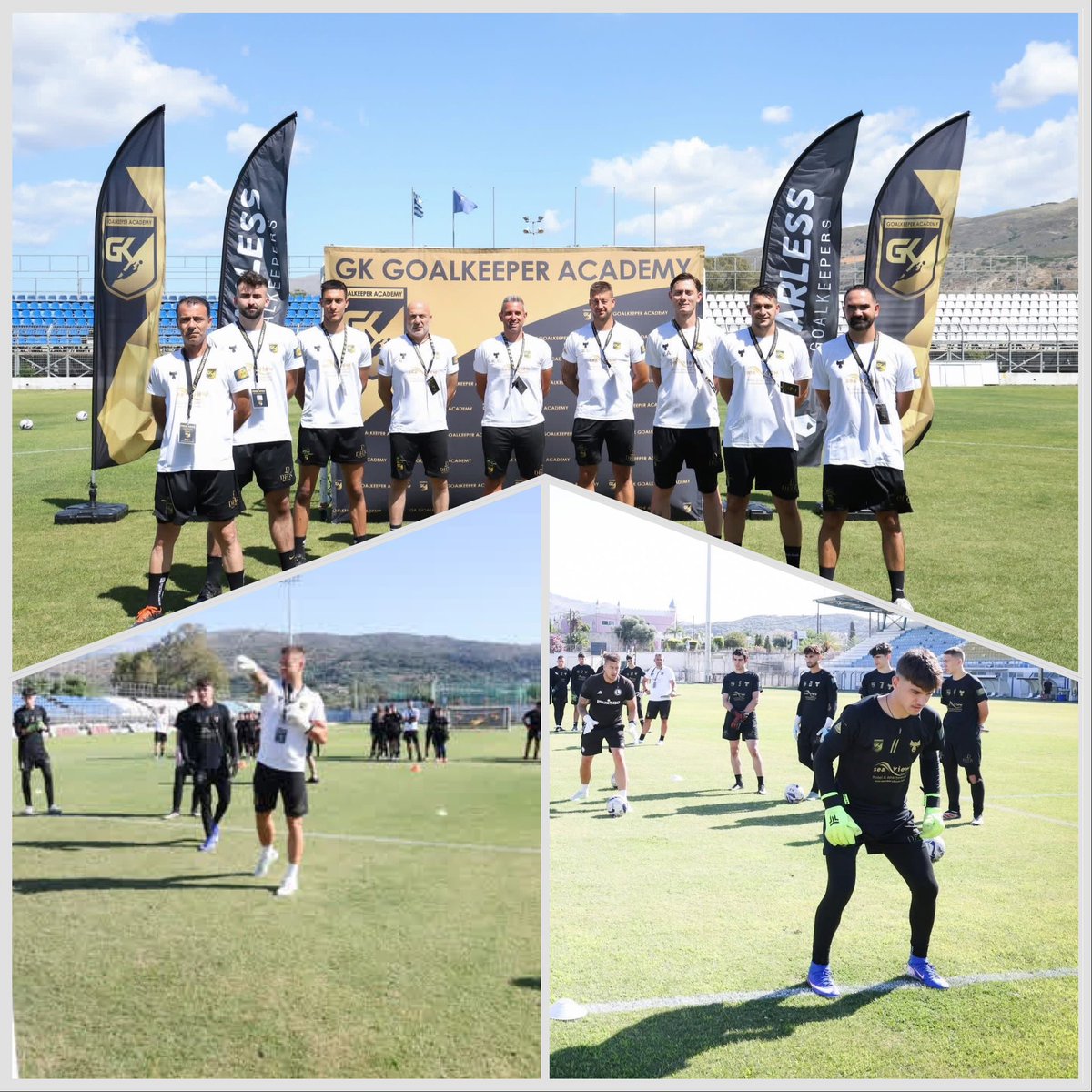 BartoszGroszak's tweet photo. 🧤 Day 2 in Crete 🇬🇷
Today’s focus: attacking from the wide areas and delivering accurate crosses into central zones. Developing decision-making, timing, and game-realistic actions under pressure. ⚽💪
#GoalkeeperTraining #FootballCoaching #CreteCamp #MatchBasedTraining #GKCoach https://t.co/KwS0BXUoFn