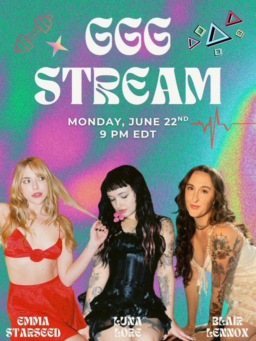 Emma 𓍊✧˚˖ ☽ - TONIGHT! Find us in @blairlennoxx’s room 💖 so excited to return from my stream hiatus https://t.co/LIFAn1xqII