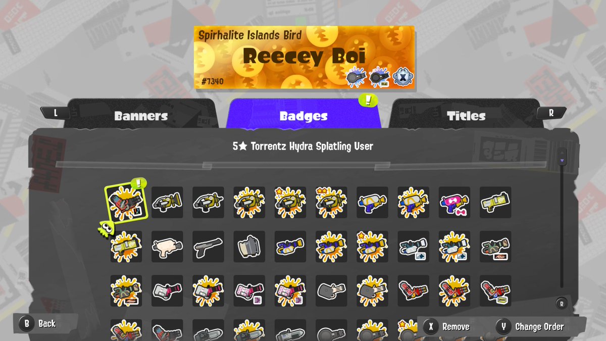 Spl_Reecey's tweet photo. 14/15 Spinners! One!! More!!!

I don't think I'm ready for 200 more games of pure BPN but I must persevere for the sake of love https://t.co/MKe4M9dnQn
