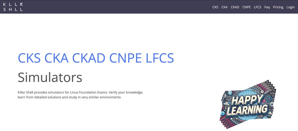 twtayaan's tweet photo. 5 Free DevOps Labs Every Engineer Should Know 💎

These platforms give you real environments to practice, break things, and learn by doing:

1⃣ Killer Shell: Exam simulators for CKA, CKAD, CKS, CNPA, and LFCS
https://t.co/rElFc7wWEl

2⃣ Play with Kubernetes: Free browser-based Kubernetes playground
https://t.co/3YqJu8Q25t

3⃣ Play with Docker: Spin up Docker environments in seconds
https://t.co/6RCLst7KLd

4⃣ iximiuz Labs: Hands-on labs for containers, Linux networking, eBPF, Kubernetes, and more
https://t.co/Mb9x9CAhIG

5⃣ LabEx: Interactive browser-based labs for Linux, Docker, Kubernetes, DevOps, and Cybersecurity
https://t.co/Q45OD5Txff

If you're stuck in tutorial hell, start spending more time in labs than videos.