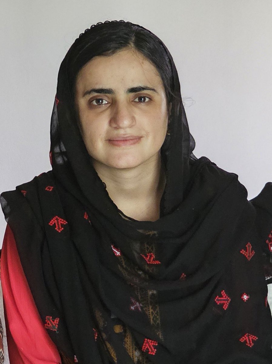 Mariamistan's tweet photo. A peaceful woman leader carrying the pain of an entire nation has been sentenced to life in prison. 

Dr. Mahrang Baloch carried no weapon. She carried the pain of thousands of families searching for their disappeared loved ones. She chose peaceful resistance, compassion, and truth. For that, Pakistan has sentenced her and fellow BYC activists to life in prison.

When doctors, students, and peaceful activists are given life sentences, the world can no longer pretend not to see.

Pakistan may imprison her body, but it will never imprison the truth she represents.  Silence now is complicity.

@UNHumanRights @volker_turk @MaryLawlorhrds @amnesty @hrw @UN_Women @KajaKallas @HNeumannMEP #ReleaseMahrangBaloch #StandWithBYC