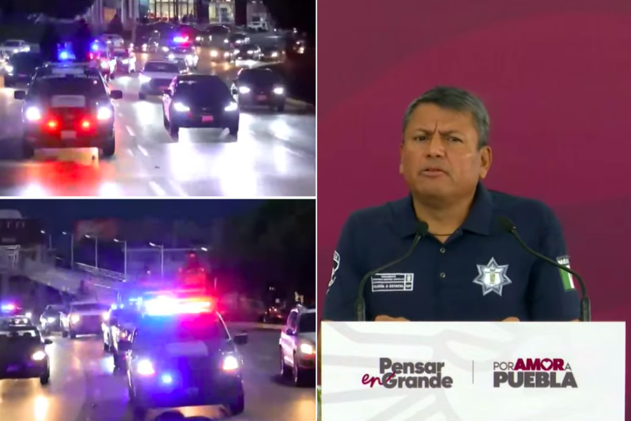 Region_Global's tweet photo. Francisco Sánchez González, titular de la @SSPGobPue informó que reforzaron las mesas de inteligencia y los patrullajes permanentes en la Vía Atlixcáyotl para ubicar al presunto tirador. Aseguró que los incidentes han disminuido y pidió evitar la desinformación en redes sociales. https://t.co/o7Idu6qI7s