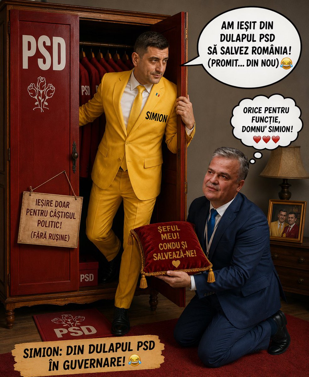 QPQ_ro's tweet photo. @BotMalin Ia-ti milogii inapoi @NicusorDanRO   Da-le draq de dulapuri pline de caricaturi bre😂😂😂😂 https://t.co/UiHpHmnpnJ