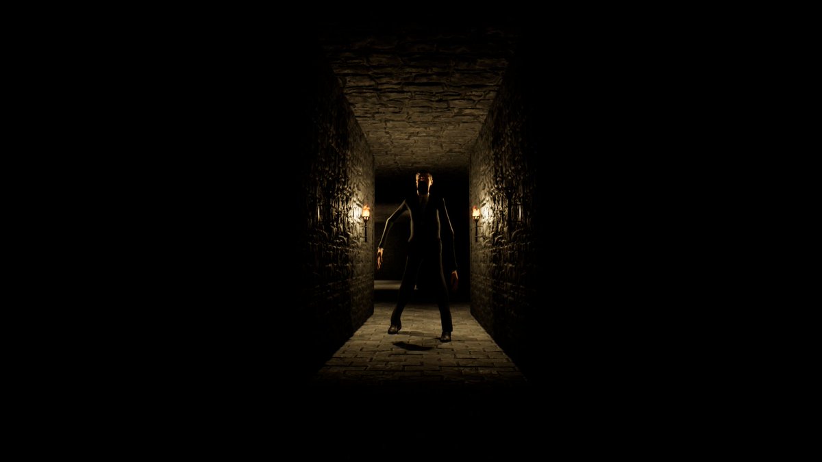 Prof_Smash's tweet photo. You stumble upon this guy while walking down a dark path. What do you do? Surprise me.

#horrorgaming #indiegame https://t.co/obYBEnN07i
