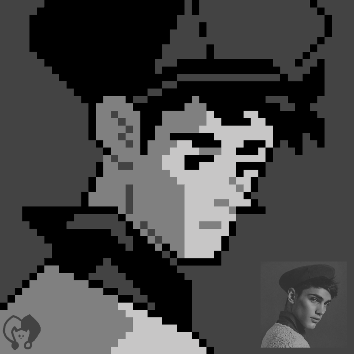 harlequin_artsy's tweet photo. Sketchbook Page 716: Study
Canvas size: 48*48px (1:1).
Total time spent: 1h58m across 2 days.
#krita #pixelart #portraitstudy
https://t.co/FHVXoO9Fwe https://t.co/OPm5ri74Ze