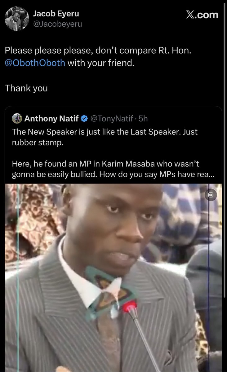 TonyNatif's tweet photo. Bwana @Jacobeyeru, 

Is this you? 

Why did y’all switch up so fast on @AnitahAmong? 

Now you call her “my friend” yet you were the one licking her feet here? https://t.co/UUMCLfwZAA