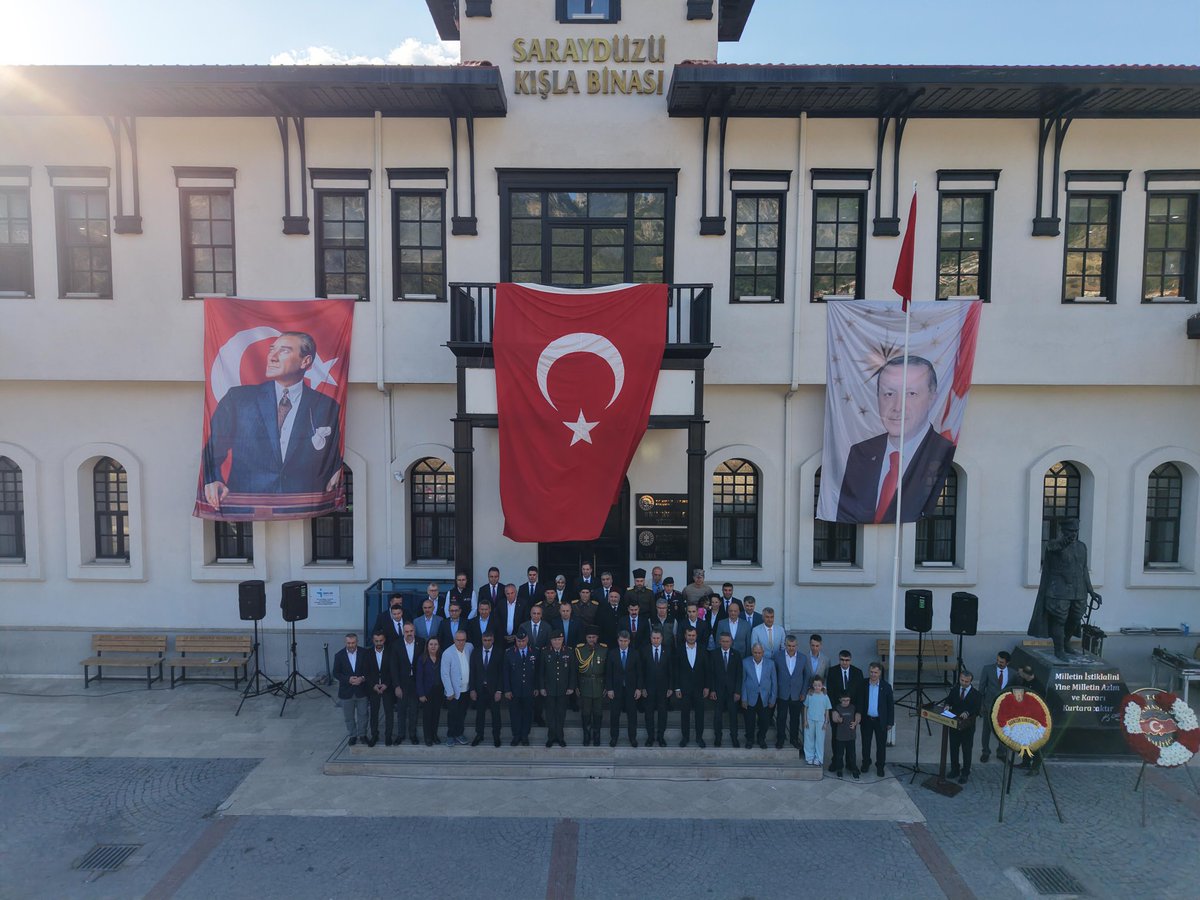 iktm05's tweet photo. 🇹🇷 Gazi Mustafa Kemal Atatürk'ün Amasya'ya teşrifleri ve Amasya Genelgesi'nin 107. yılını kutladığımız Amasya Uluslararası Atatürk, Kültür ve Sanat Festivali, Saraydüzü Kışla Binasında gerçekleştirilen Tamim Töreni ile sona erdi.

#amasyatamimi107yaşında
#millimücadeleruhu https://t.co/8K0iK73JQe