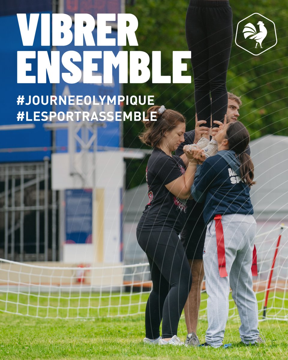FFFA_officiel's tweet photo. En cette 𝐣𝐨𝐮𝐫𝐧𝐞𝐞 𝐨𝐥𝐲𝐦𝐩𝐢𝐪𝐮𝐞, la FFFA célèbre le sport et ses 3 disciplines ! 🏈🎀

Plus que jamais, la #SportRassemble 🙏

RDV à @LA28 pour voir le flag football aux Jeux ! 🔥 https://t.co/izcYu1xjTn