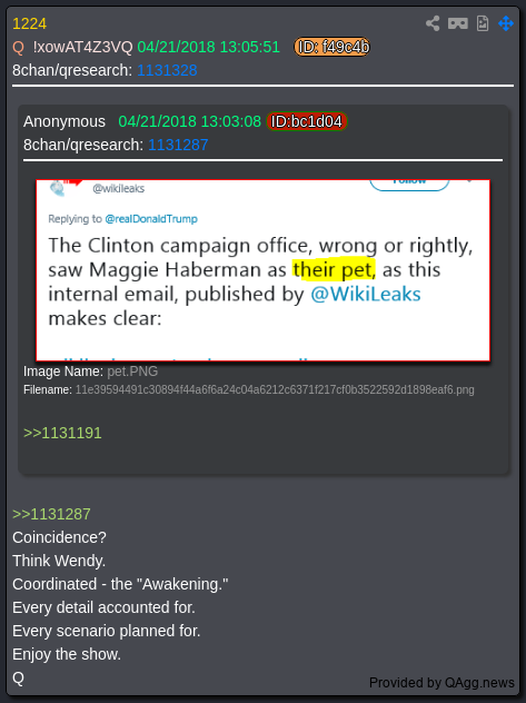 7thDean's tweet photo. Things just got really interesting!🫠

The White House reposted the Department of War CTO's post "Are you enjoying the show? Refill your Popcorn... you'll love this next part.🍿" with a meme of President Trump in front of a huge Q labeled QUANTUM DOMINANCE and has a timestamp of 12:24 PM EST

Not only is the White House now verifying that President Trump is "Q"👀🔥, there is also a huge comm attached letting us know exactly how this Q operation has been planned and coordinated over the years that has gotten us where we are today...🔥🔥🔥

Q 1224
Coincidence?
Think Wendy.
Coordinated - the "Awakening."
Every detail accounted for.👈 QUANTUM 
Every scenario planned for.👈 DOMINANCE
Enjoy the show.👈 Are you enjoying the show?🍿
Q

There is no more coincidences and this may be a post we've been waiting for because we were told in Q post 2347 exactly this: 

Q 2347
https://t.co/YXOCyJ3cHW 
Important moment in time.👈👀
The picture will be the signifier.👈🐸
The signifier will 'force' the Q.👈🫡
The Q will be answered (((WWG1WGA))).👈👀🍿🔥
Q

It's all starting to make sense now...🤦‍♂️🥳

We were told by Q to "Trust the plan" because the Q team and President Trump are using Quantum Computing Dominance to plan and coordinate this long process to take down the Deep State cabal once and for all, all while avoiding any major civil war or chaos that would harm American citizens or citizens worldwide...💻🐸🇺🇸🌎🕊️

I believe we are in an important moment in time and this picture is the signifier which will force the Q, and the Q will be answered. #WWG1WGA.🇺🇸🔥🙏🥳 

#IMO THE COMM: I hope you're enjoying the show, now Refill your Popcorn, because you'll love this next part. 
Quantum Computing Dominance has been coordinating The Great Awakening, Every detail has been accounted for and every scenario planned out. 

Now sit back and Enjoy the show.👊🇺🇸🍿