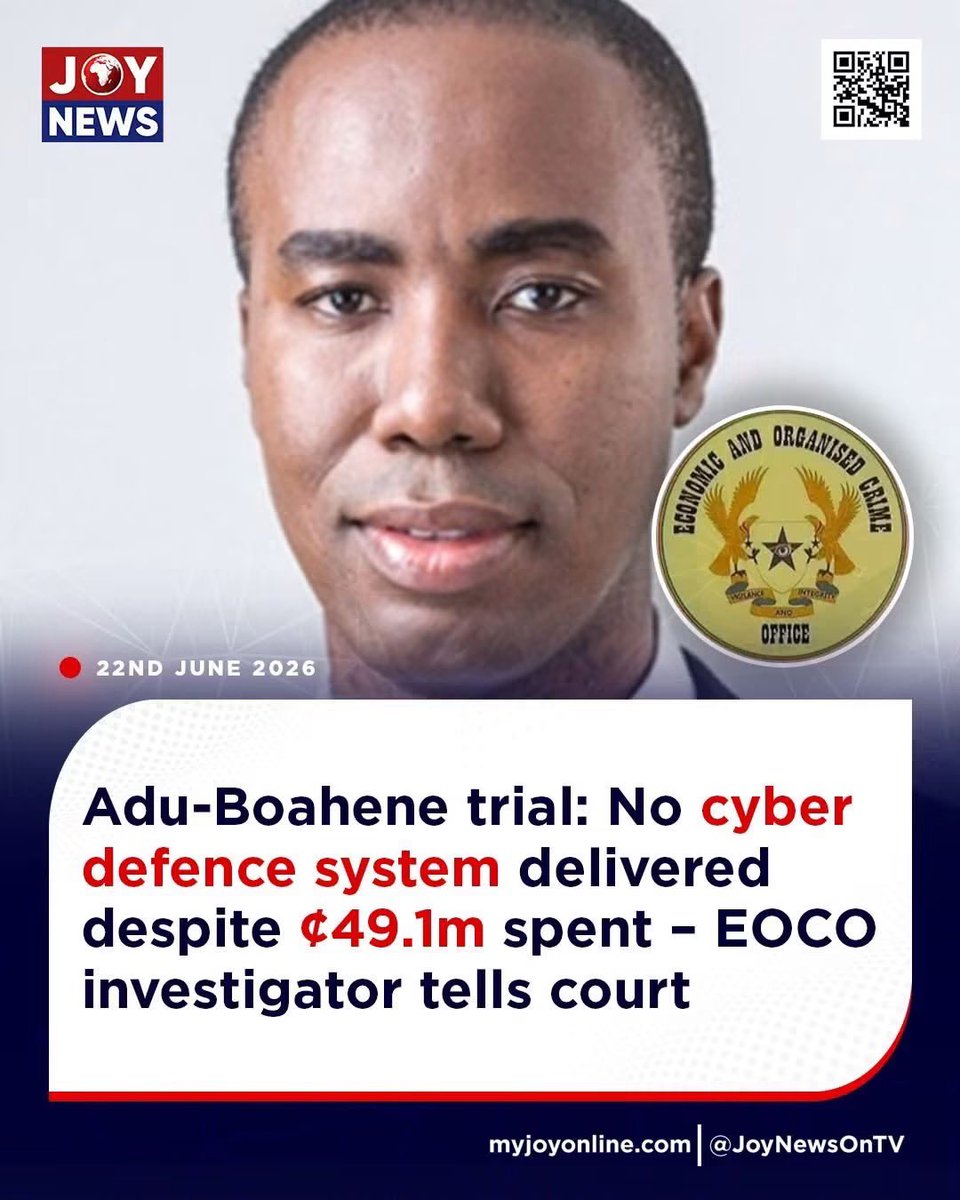 nanakgyesi1's tweet photo. Just so you know

WITHOUT PREJUDICE 

1. The AG & his investigator are yet to disclose any document or evidence (inventory confirmation) that the cyber defense system was not delivered. 

2. Both the Attorney General & his investigator have not written to ISC Holdings (the Vendor) to ascertain whether or not they delivered the equipment.

3. ⁠EOCO only wrote to NSB to confirm whether or not they have a cyber defence system after they have filed charges against Adu Boahene. 
NSB in response to EOCO asked them to add provide better and further particulars because they have several equipments from ISC holdings. EOCO is yet to provide same. 

4. Defence counsel Atta Akyea, Esq wrote to ISC holdings requesting for information whether or not the equipment was delivered. Find attached the response from ISC holdings confirming that they indeed delivered the equipment. 

If we want to establish whether the equipment was delivered or not, who are the most credible people to ask? The vendor who supplied it and the recipient who was meant to receive it.

In this case, the vendor has stated that the equipment was supplied. If the supplier confirms delivery, that is significant evidence that cannot simply be ignored. The next logical question is whether the intended recipient also acknowledges receiving the equipment. Those are the two primary sources of evidence for determining whether delivery actually took place.

The conclusion by the conveyor belt investigator is absurd.

- Lawyer Kwesi Botchway Jnr