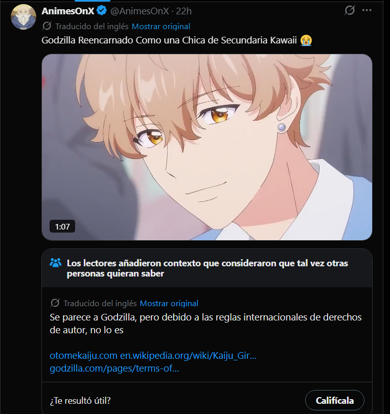 bratty_botom's tweet photo. XDDDDDDDDDDDDDDDDD
Las notas de la comunidad es el fansub de X https://t.co/NFPssMCkcS