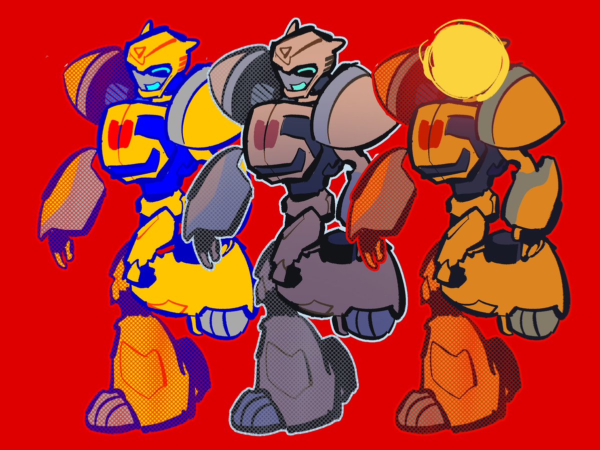 BugsWags's tweet photo. Shockdad stuff #tfa #bumblebee #shockdad
Cw bright colors https://t.co/T0hO8vVRNY