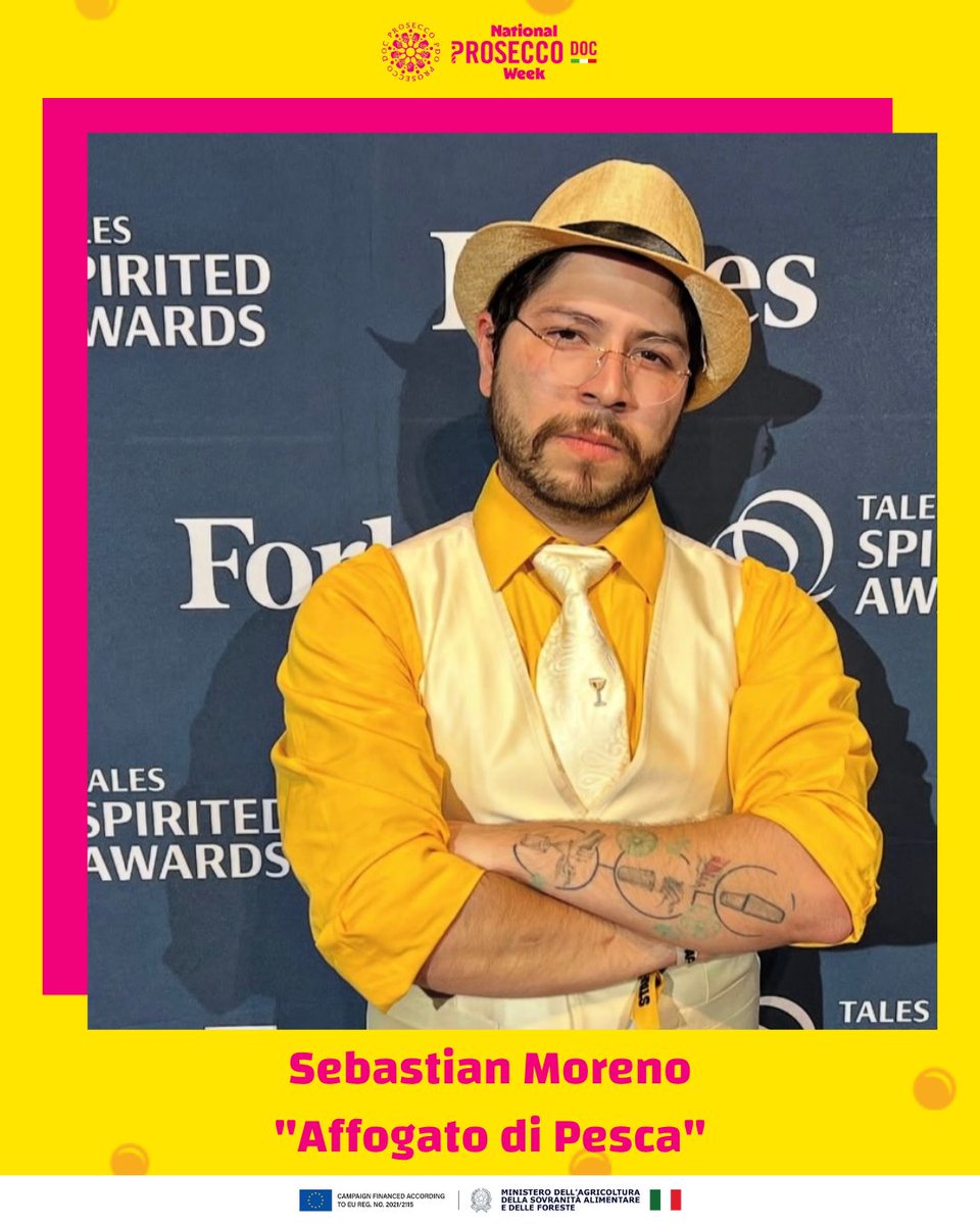 ProseccoDOC's tweet photo. Congratulations to Sebastian Moreno, creator of Affogato di Pesca for being selected as this year's top Prosecco DOC cocktail in the 2026 National Prosecco Week Cocktail Competition.

Here's to Affogato di Pesca and the versatility of Prosecco DOC. Salute! https://t.co/B4ooa7g1aG