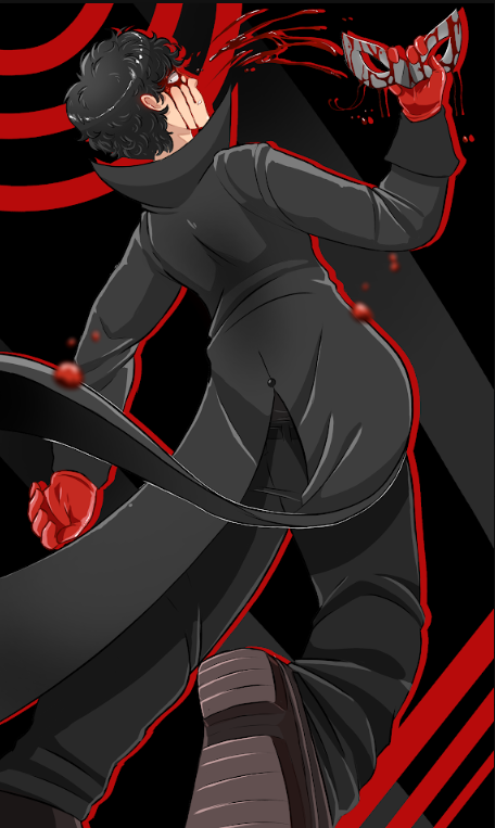 GlassofMilko's tweet photo. Small Joker fan art i did some time ago!!
#Persona5 https://t.co/B2h4jcwDLF