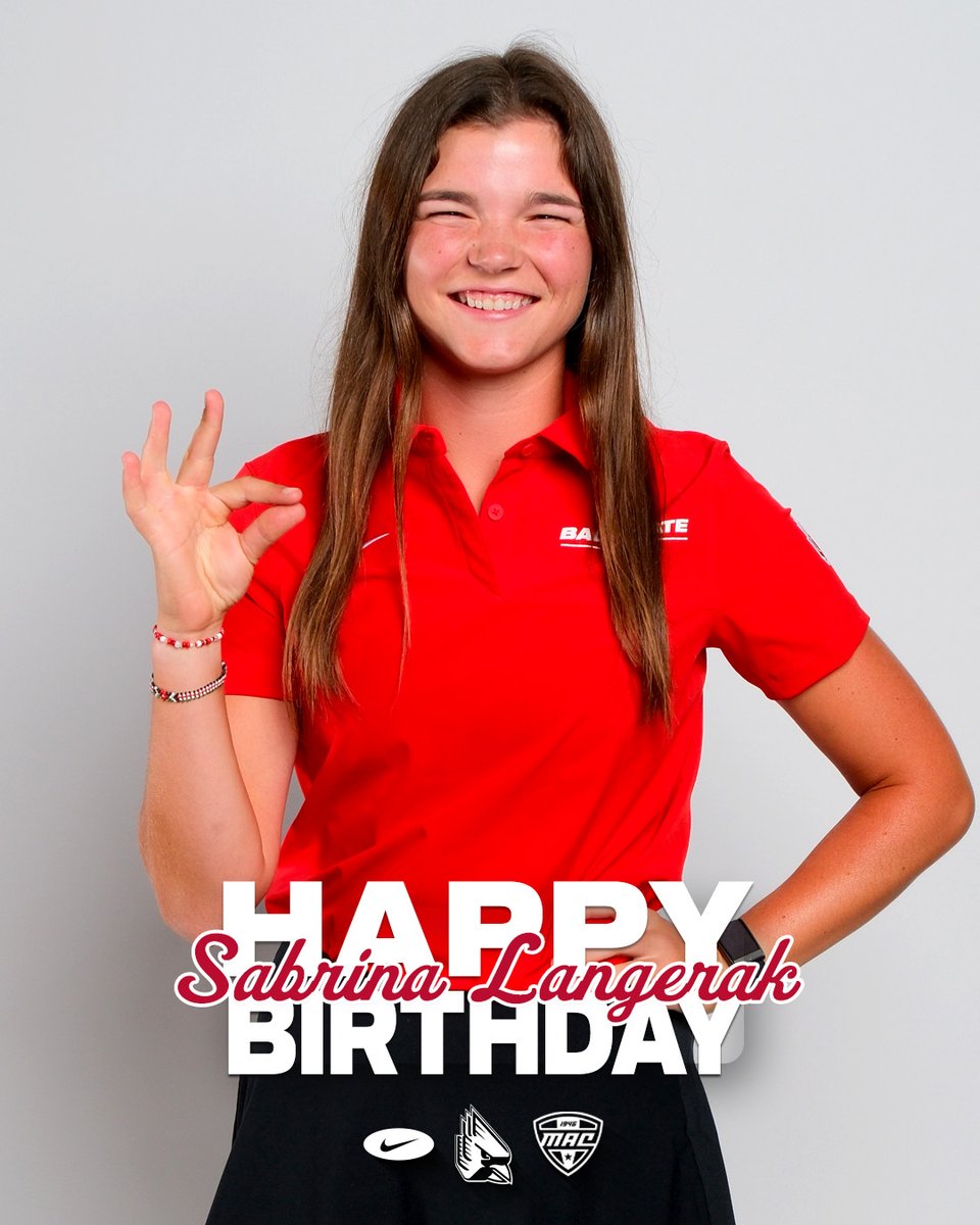 BallStateWGolf's tweet photo. Join us in wishing Sabrina Langerak a VERY HAPPY birthday!!!
#ChirpChirp x #WeFly https://t.co/mOgENjZdYS