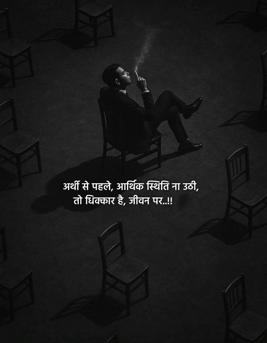 gita_gyan07's tweet photo. अर्थी से पहले आर्थिक स्थिति ना उठी ,
तो धिक्कार है जीवन पर ..!! https://t.co/aEUxnqQ2TP
