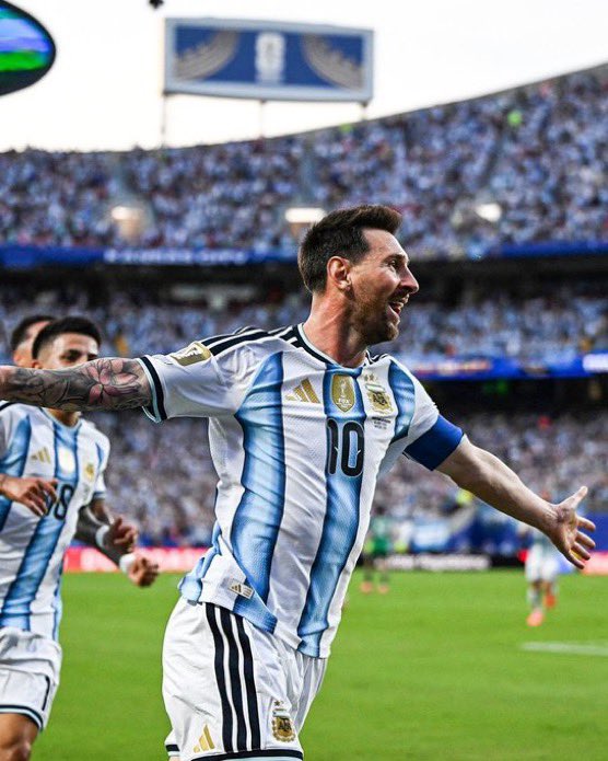 UTD_Seth001's tweet photo. 🚨Pep Guardiola on Lionel Messi becoming the FIFA World Cup’s all-time leading goalscorer with 17 goals after scoring Argentina first goal against Austria:

🗣️ “Seventeen goals at the FIFA World Cup… people need to really stop and understand what that means. This is not normal football. This is the highest stage in the game, where every action is under pressure and every mistake can define a nation’s history.”

“When you watch Lionel Messi over the years, you realize you are not just seeing a player who scores goals, but someone who continuously reshapes what football at the elite level looks like. The World Cup is where legends are tested, and he has not only passed that test — he has rewritten it.”

“What makes it incredible is not only the number, but the repetition of greatness. Across different tournaments, different teammates, different tactical eras, he has remained the one constant force Argentina could rely on when everything becomes difficult.”

“In football, you can prepare for many things. You can study systems, movements, patterns. But some players operate beyond that level of preparation. Even when you know exactly what Messi wants to do, stopping it is another matter entirely.”

“Seventeen moments where he found a way through the strongest defensive structures in international football. Seventeen moments where tension, expectation, and history all met at the same point — and he still delivered.”

“And it’s important to understand the context of those goals at the FIFA World Cup. These are not casual goals. These are goals that come in decisive matches, in knockout pressure, in moments where everything slows down except his decision-making.”

“What he has done is not just extend a record. He has changed the standard of what people will now expect from greatness on this stage. Future generations will not just aim to be good at the World Cup — they will be measured against this level.”

“Some players win trophies, some define eras at club level, but very few redefine what is possible at international level. Lionel Messi has done that on the biggest stage of all — the FIFA World Cup.”

{@sports}