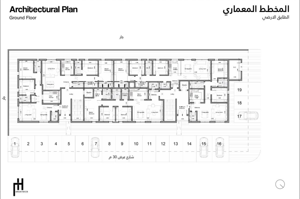 arch_meshari's tweet photo. احد اعمالنا | الخيالة 

يحتوي على ١٨ شقة سكنية في حي الروضة - الرياض 

اطوال الارض : ٢٠ في ٥٠ متر 
مساحة الارض : ١٠٠٠ متر https://t.co/qTdLyNDEAE