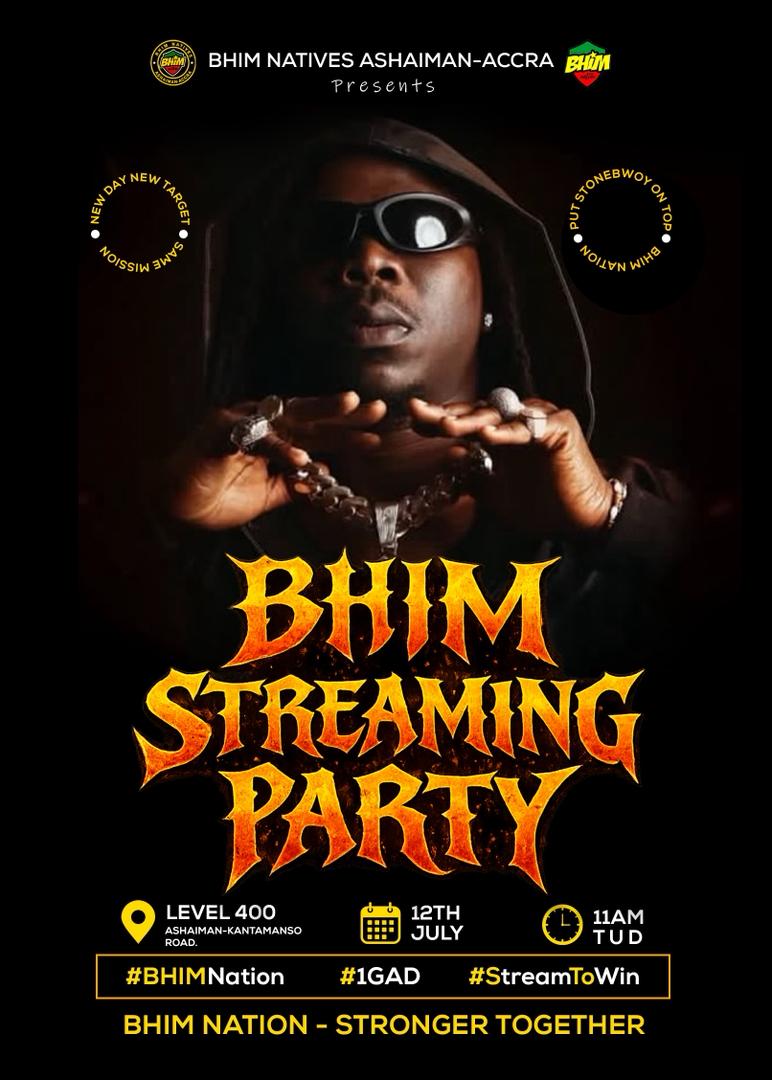 Niipalmer1211's tweet photo. One mission,One nation, One king. 👑🔥
Join us as we stream, vibe, and push the movement to greater heights.
BHIM Nation – Stronger Together! 🦁❤️💛💚 @stonebwoy
 #BHIMNation #1GAD #BHIMSTREAMERSPARTY
#ASHIAMANACCRABHIMNATIVE https://t.co/QBLyF16s73