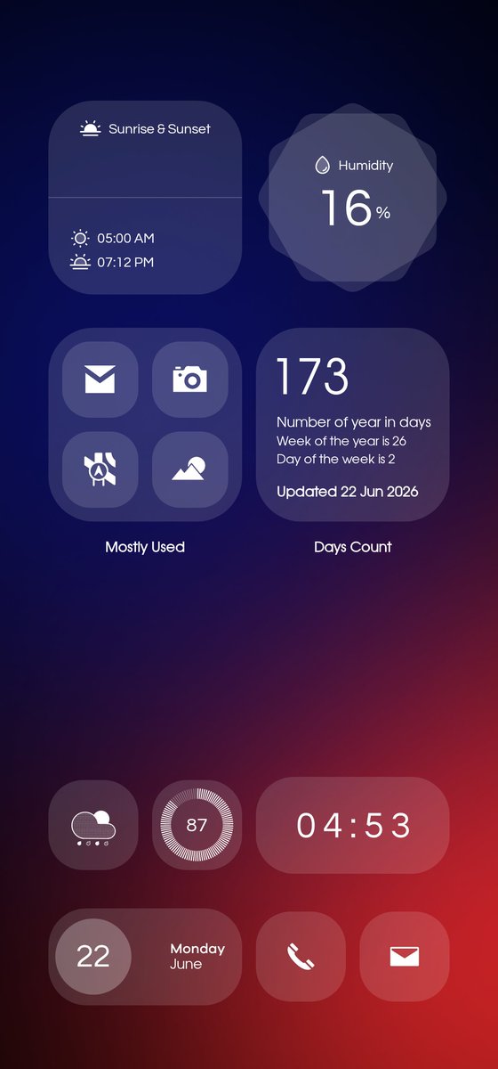 zeffisetups's tweet photo. Mist UI KWGT https://t.co/uv5fsfRJmx 

Tutorial https://t.co/pB1q6n22eY

Backup &amp; Wallpaper https://t.co/pCCZMppks0

Telegram https://t.co/uslLgZEZdU 

#setupwithnova #mistuikwgt #dark #bestwallpaper #bestwidgets #minimalwidgets #nature #cleanui #cardwidgets #gradient https://t.co/S6lXsqF8KU