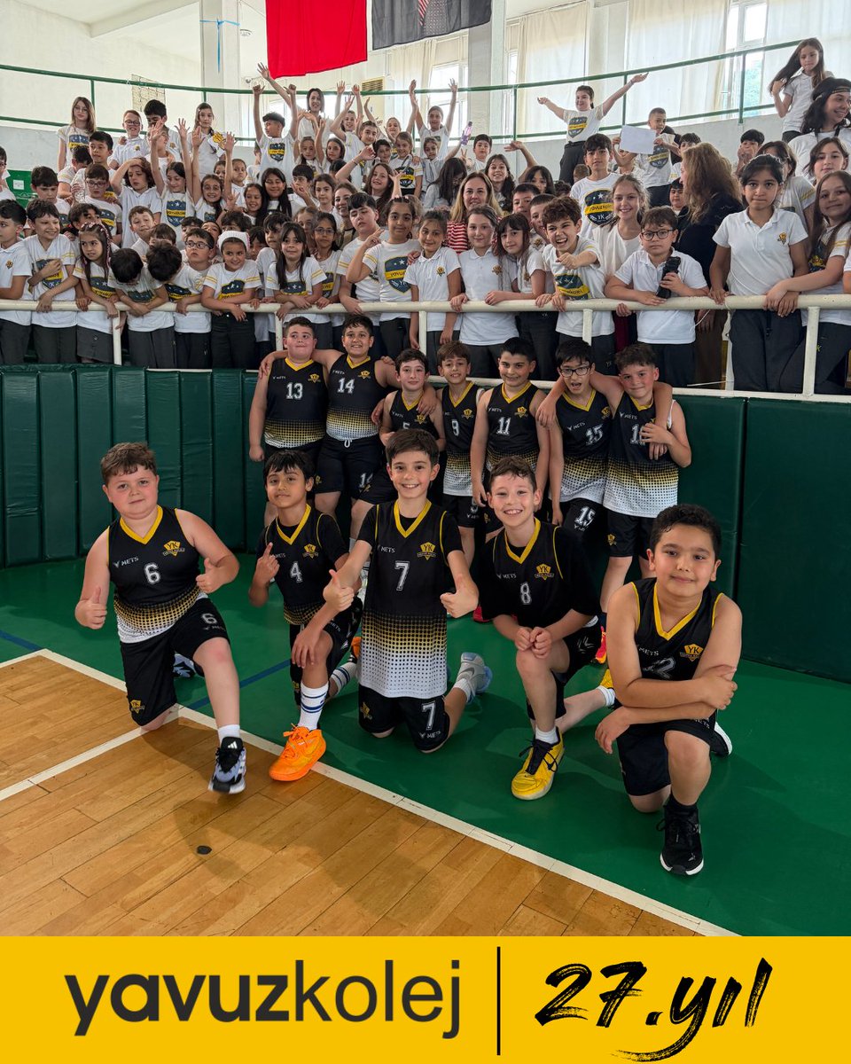 YavuzKolej's tweet photo. OKULLARARASI MİNİKLER İL BİRİNCİLİĞİ'NDE ŞAMPİYON YAVUZ KOLEJ! 🏆

Okulumuz, Okullararası Minikler İl Birinciliği müsabakalarında gösterdiği üstün performansla Gazipaşa İlkokulu ve Ömer Hekim İlkokulu'nu mağlup ederek İl Şampiyonu olmuştur. https://t.co/N0mreKbEJt