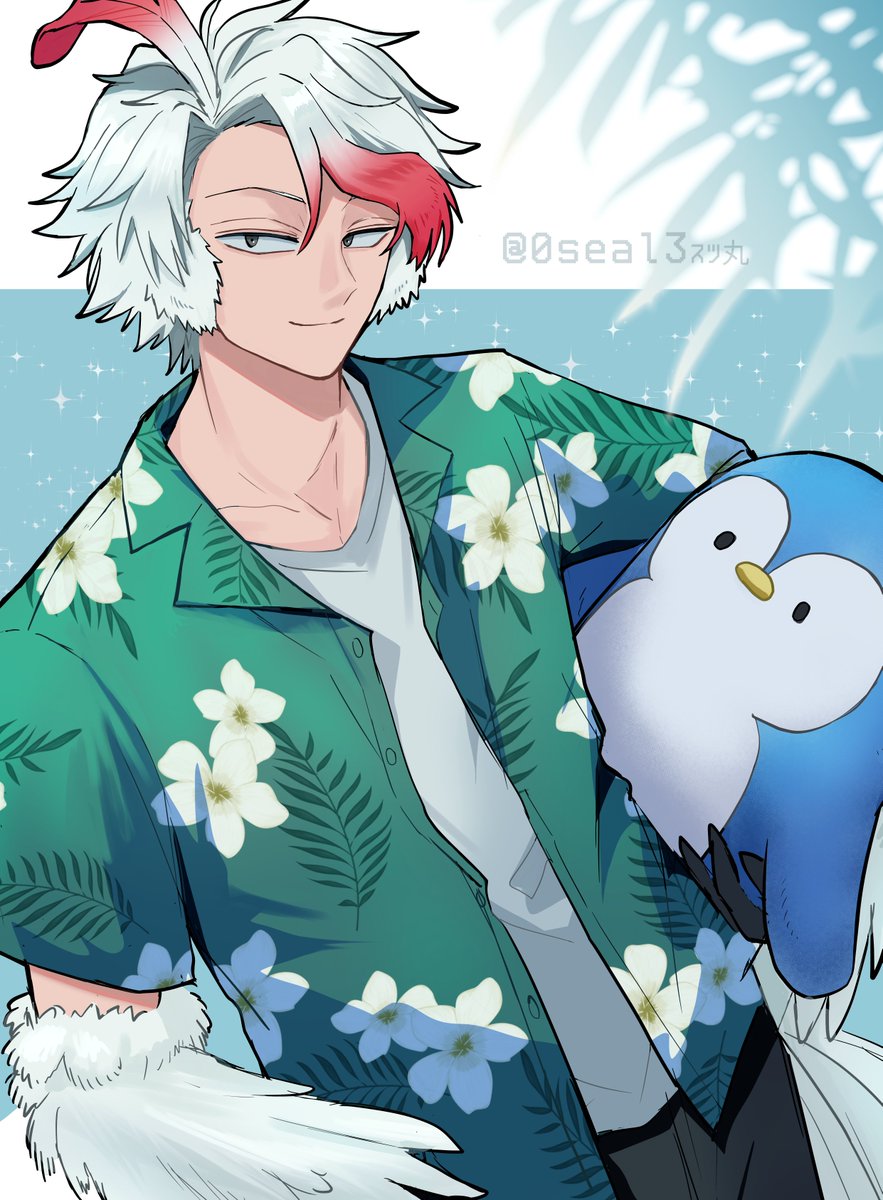 0seal3's tweet photo. アロハ🐔 https://t.co/aBHY2QzqXq