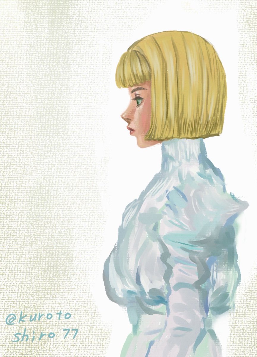 kurotoshiro77's tweet photo. 今日はクリスタの油絵機能で大好きなクリムトっぽく描いてみました。

#BERSERK
#Farnese

24巻の表紙が、なんか似てるなと思って描きたくなって…

iPadはスタンド使ったらやっぱり描きやすい、良かった🌟

寒いからもう布団入ります😨 https://t.co/QVpbLfWgqH