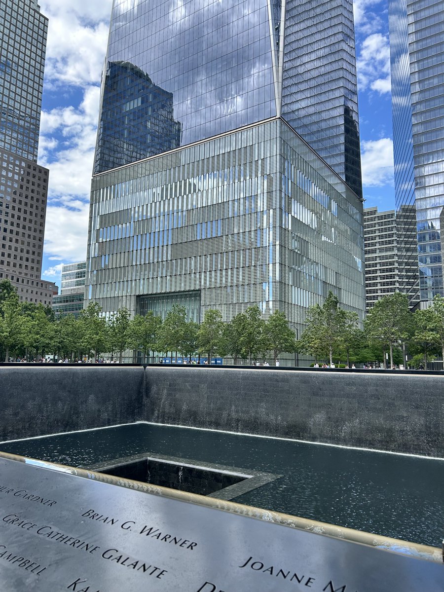 RepDonBacon's tweet photo. The 9/11 Memorial in NYC is well done. May we never forget the 2,977 innocent victims killed on 9/11. We can never ignore that there are terrorists who are willing to kill as many Americans as possible. We must always be vigilant. https://t.co/lbaUZSpaLy