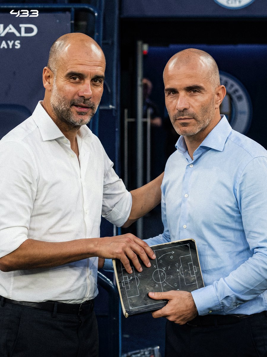 433's tweet photo. 🚨 𝐁𝐑𝐄𝐀𝐊𝐈𝐍𝐆: Manchester City and Chelsea have reached a €20M agreement for the termination of Enzo Maresca's contract, reports @DiMarzio 🤝

Maresca is expected to travel to Manchester today to sign a three-year contract with the club. 🤝

𝐏𝐄𝐏 𝐆𝐔𝐀𝐑𝐃𝐈𝐎𝐋𝐀'𝐒 𝐒𝐔𝐂𝐂𝐄𝐒𝐒𝐎𝐑 𝐈𝐒 𝐇𝐄𝐑𝐄 🩵