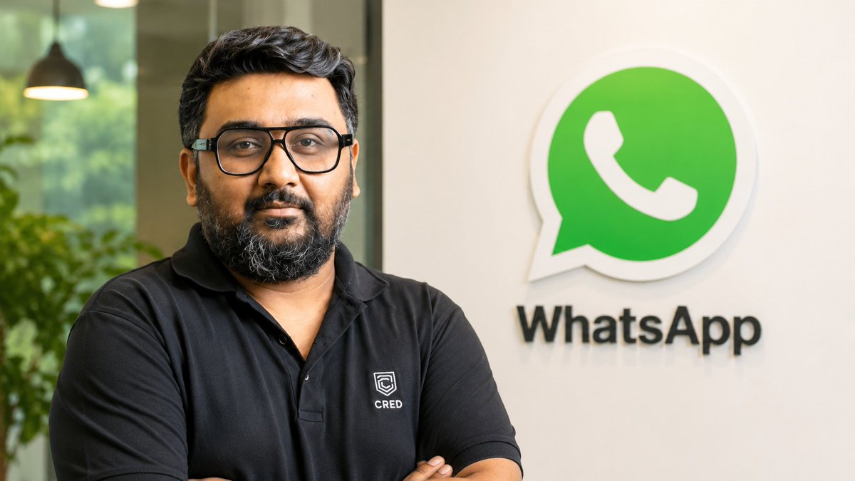 suhassandy02's tweet photo. 🚨New CEO of WhatsApp: Kunal Shah.

India 🇮🇳 just took over the world's most used messaging app. https://t.co/NCxWZY4aoa