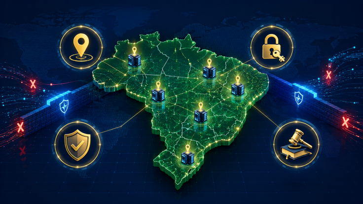 jacobussoftware's tweet photo. Soberania de dados na prática: onde estão seus dados,  quem pode acessá-los, sob quais leis? 4 pilares: residência, acesso,  segurança, controle legal. Gastos com nuvem soberana: US$80 bi em 2026.  https://t.co/Gu4MNopCuy   #SoberaniaDeDados #LGPD #CloudSovereignty https://t.co/QCTkigcmCi