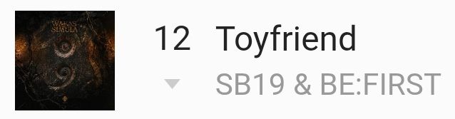 SB19ATinJapan's tweet photo. 20260621 Update: 

TOYFRIEND and GENTO remain in @LINEMUSIC_JP's World Music Top 100 Chart! 

#12 - TOYFRIEND
#57 - GENTO

@SB19Official #SB19 https://t.co/0kLKbEtaxE