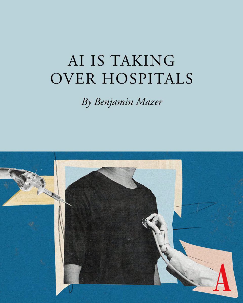 BenMazer's tweet photo. Health care is typically among the last fields to adopt a new technology; I still use a pager, and I send faxes on a regular basis. But now chatbots are everywhere in medicine. 

My latest story. 

https://t.co/5DysptslEi https://t.co/2by0Gv3CAB