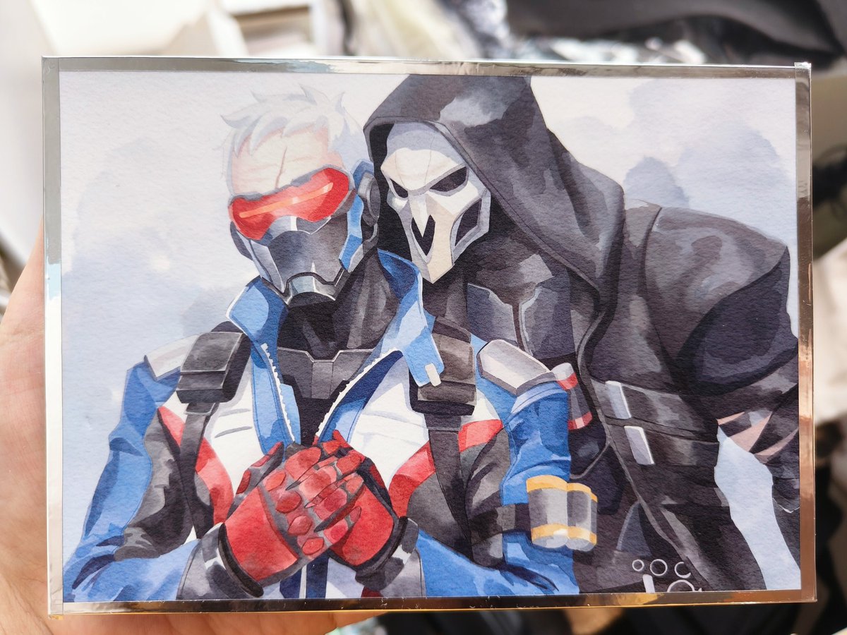 AjtaiV9M4iMxtyq's tweet photo. Printed a shikishi on a whim
#overwatch #r76 https://t.co/AgtmseTBp7