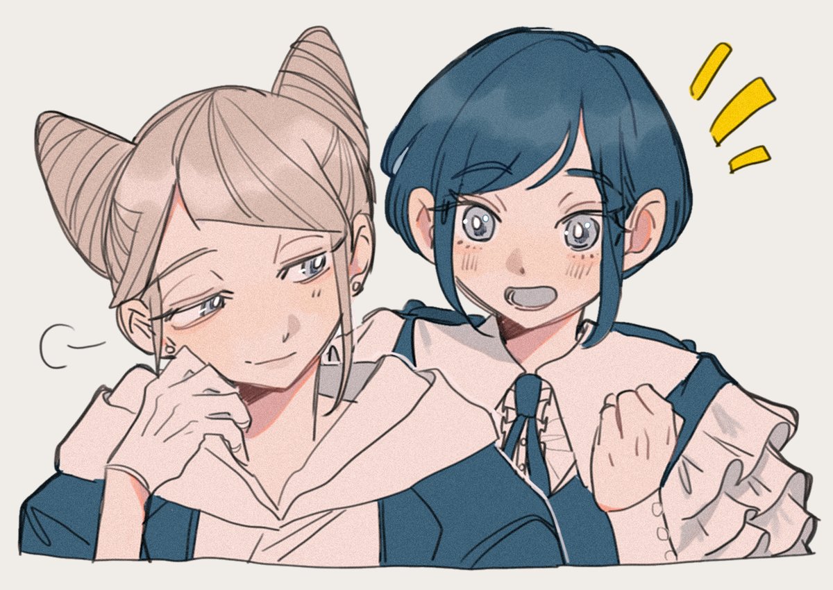 kuragesbone's tweet photo. 本日のお絵描きはあざ＆ジャス https://t.co/WLwh2IDboq
